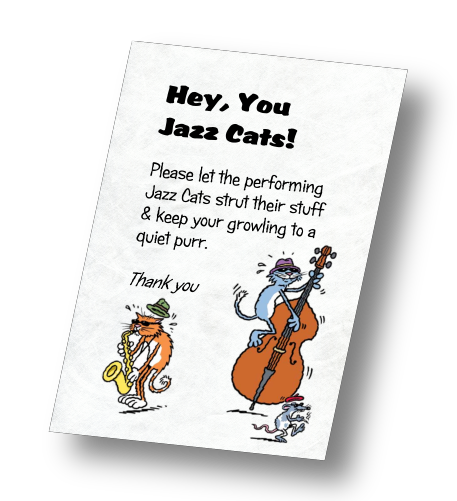 Image of Jazz Cats Flyer